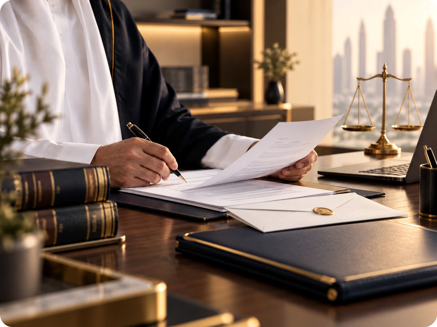 Preparation of a formal legal notice